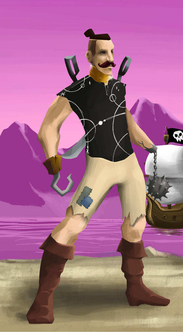 AlgoSeas Pirate #33632 NFT on Algorand