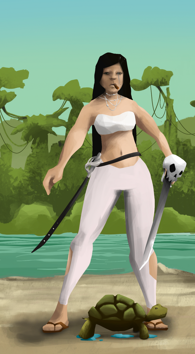 AlgoSeas Pirate #33640 NFT on Algorand