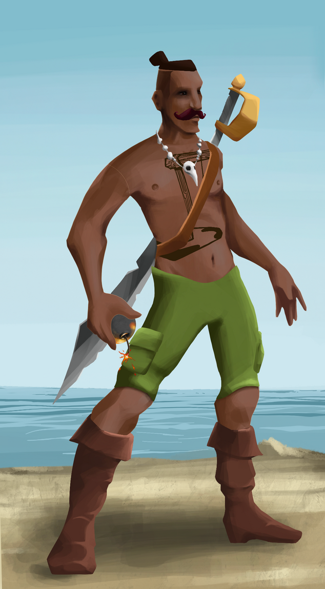 AlgoSeas Pirate #33644 NFT on Algorand