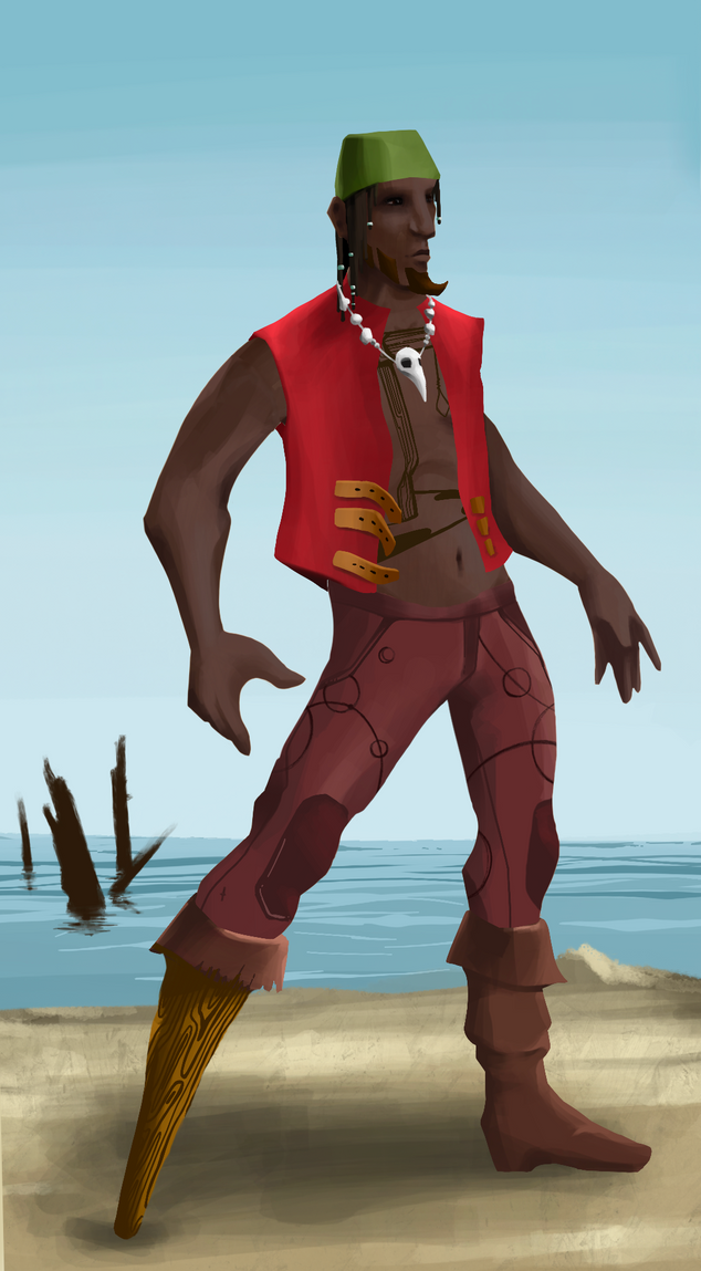 AlgoSeas Pirate #33670 NFT on Algorand