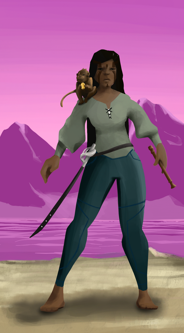 AlgoSeas Pirate #33671 NFT on Algorand