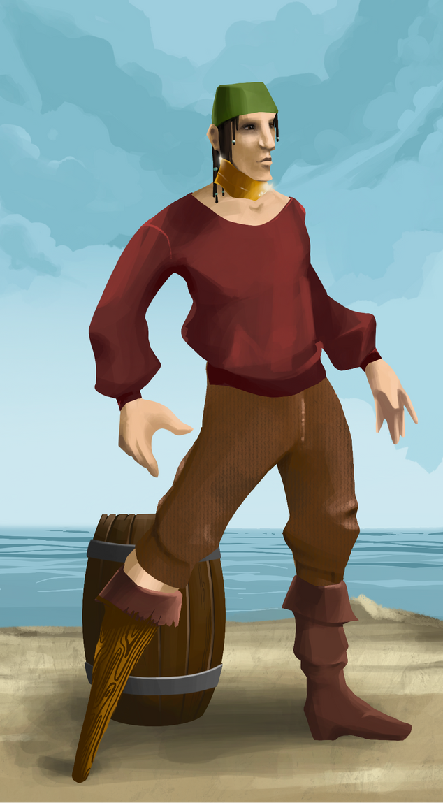 AlgoSeas Pirate #33677 NFT on Algorand