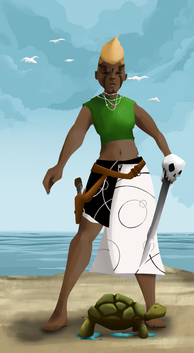 AlgoSeas Pirate #33680 NFT on Algorand