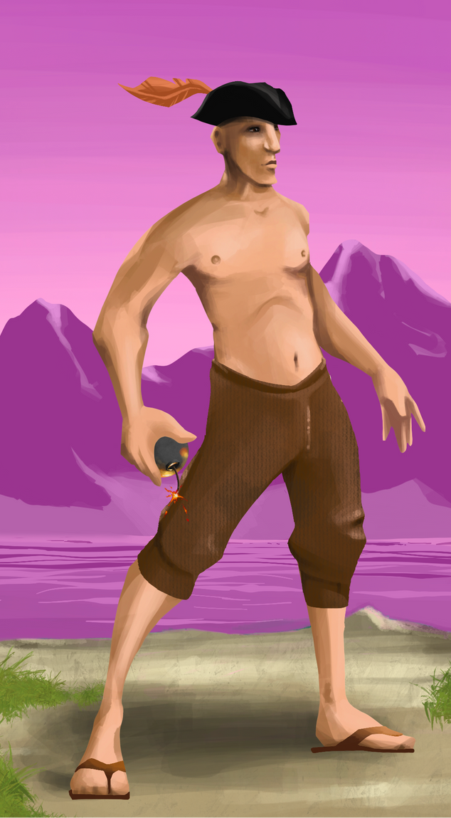 AlgoSeas Pirate #33683 NFT on Algorand