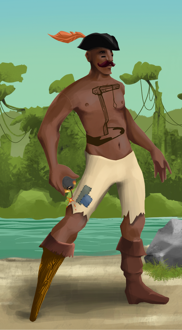 AlgoSeas Pirate #33686 NFT on Algorand