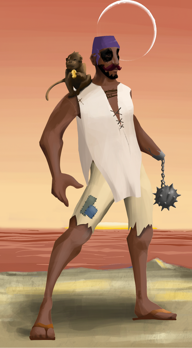 AlgoSeas Pirate #33707 NFT on Algorand