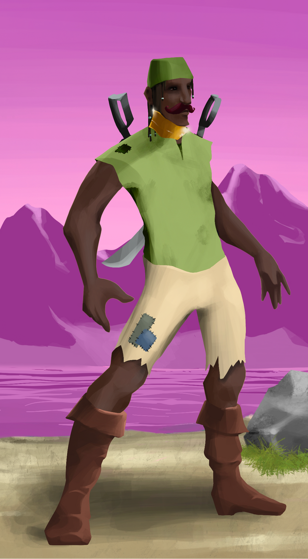 AlgoSeas Pirate #33718 NFT on Algorand