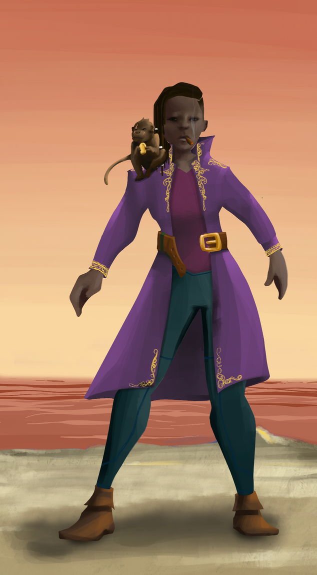 AlgoSeas Pirate #33722 NFT on Algorand