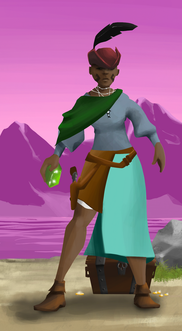 AlgoSeas Pirate #33726 NFT on Algorand