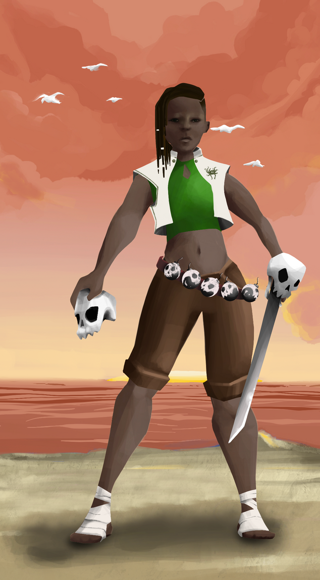 AlgoSeas Pirate #33732 NFT on Algorand