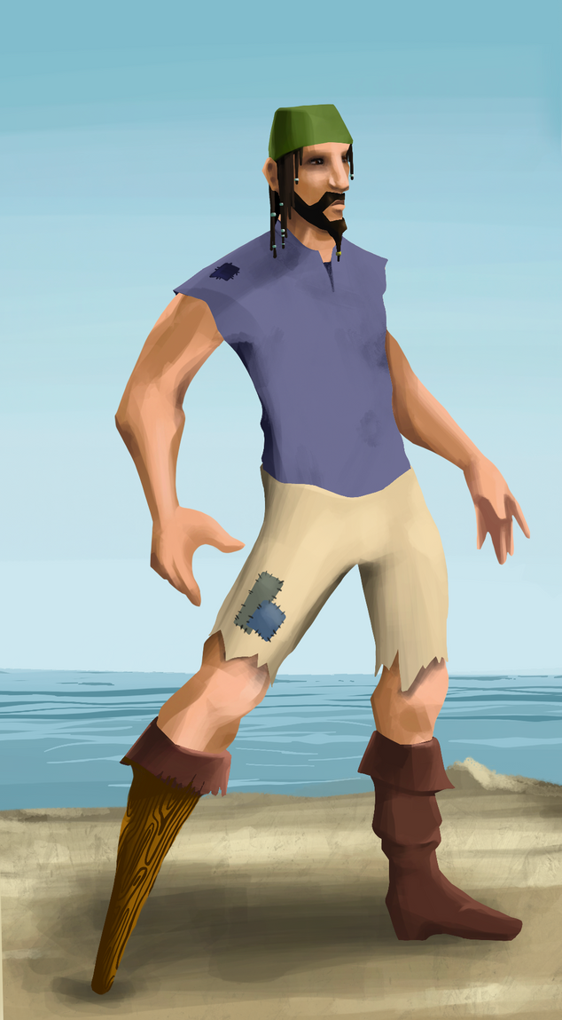 AlgoSeas Pirate #33737 NFT on Algorand