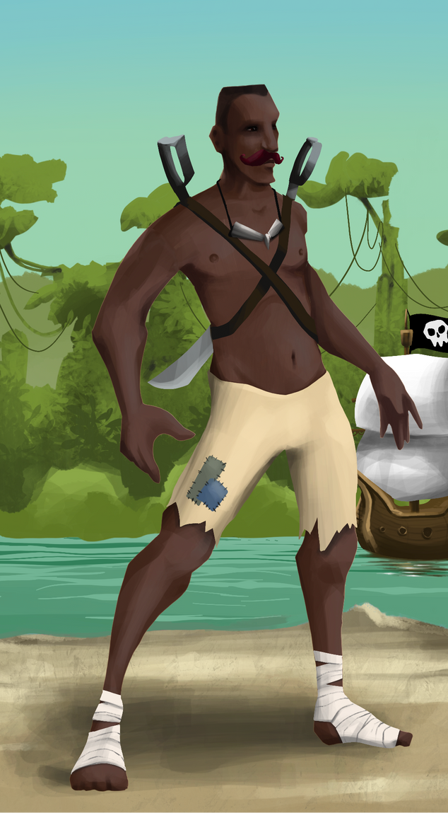 AlgoSeas Pirate #33738 NFT on Algorand