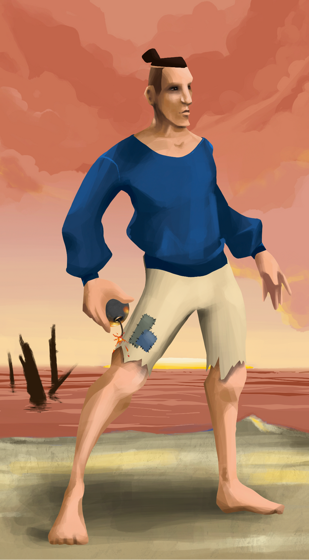 AlgoSeas Pirate #3374 NFT on Algorand