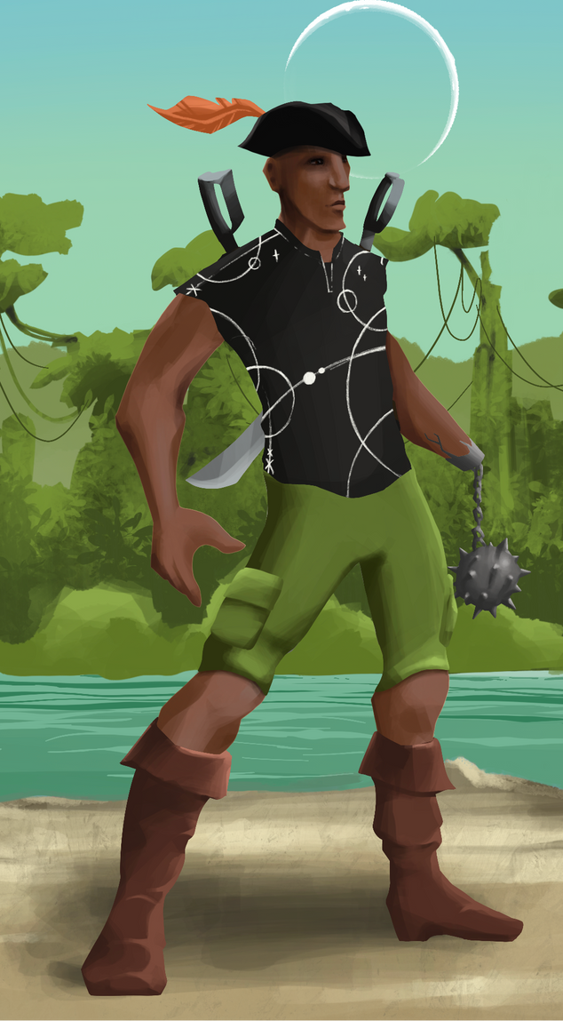 AlgoSeas Pirate #33740 NFT on Algorand