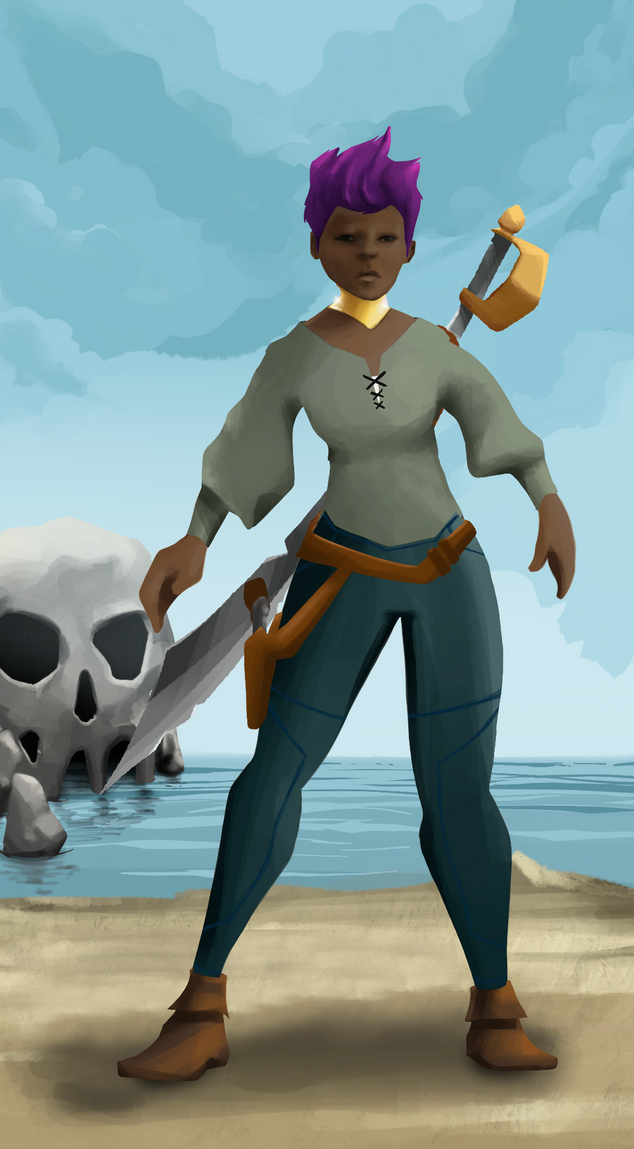 AlgoSeas Pirate #33753 NFT on Algorand