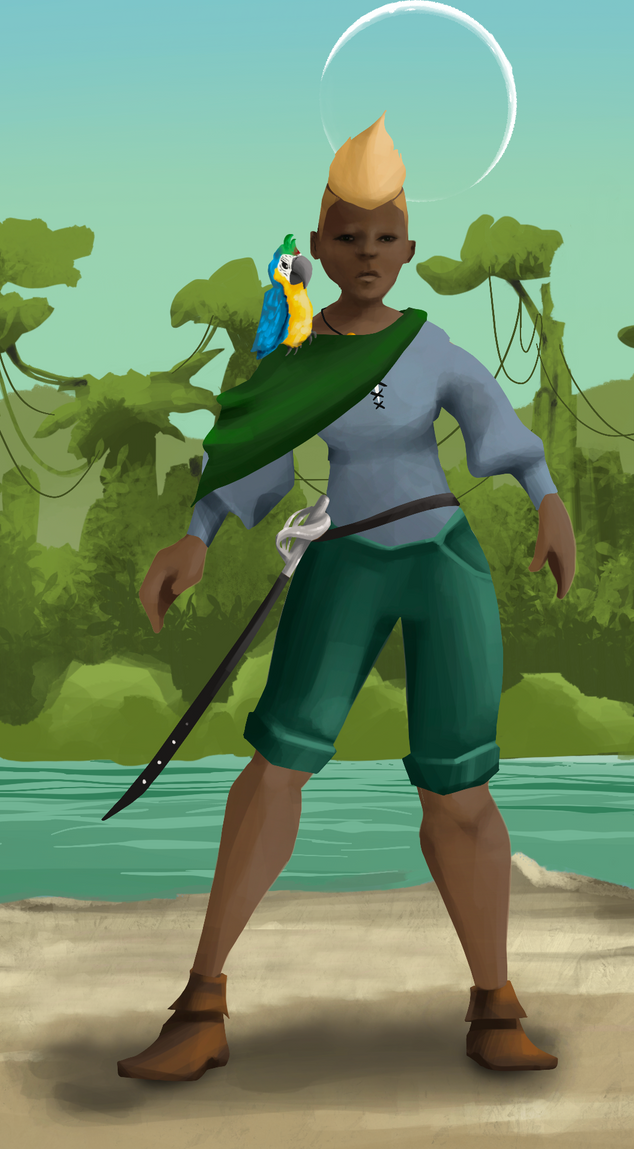 AlgoSeas Pirate #33762 NFT on Algorand