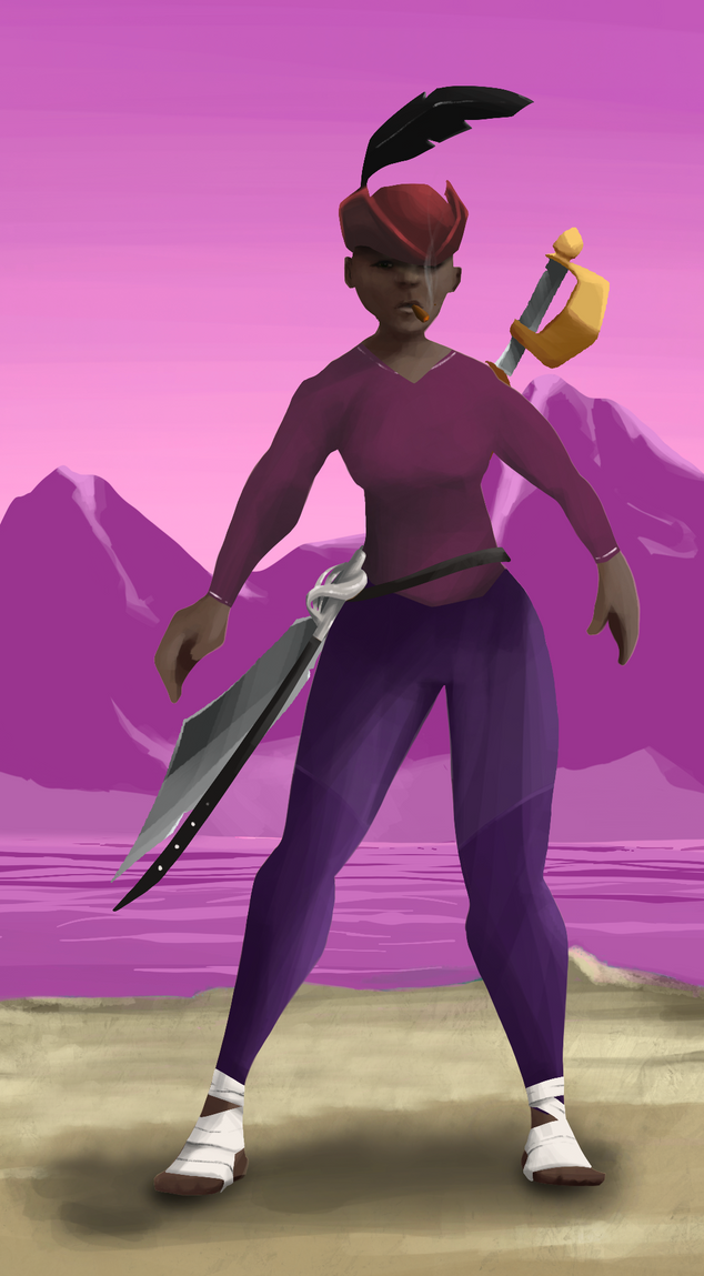 AlgoSeas Pirate #33763 NFT on Algorand