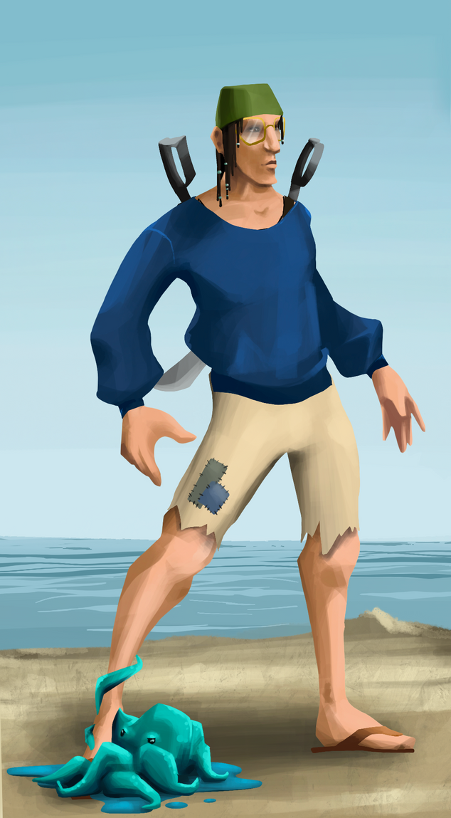 AlgoSeas Pirate #33764 NFT on Algorand