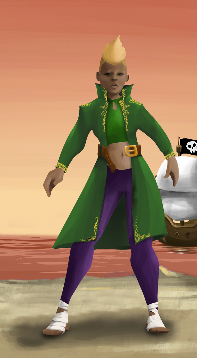 AlgoSeas Pirate #33781 NFT on Algorand