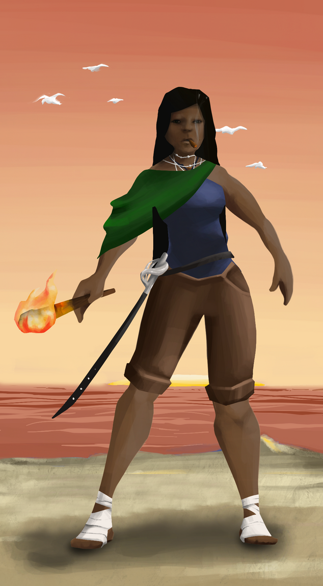 AlgoSeas Pirate #33805 NFT on Algorand