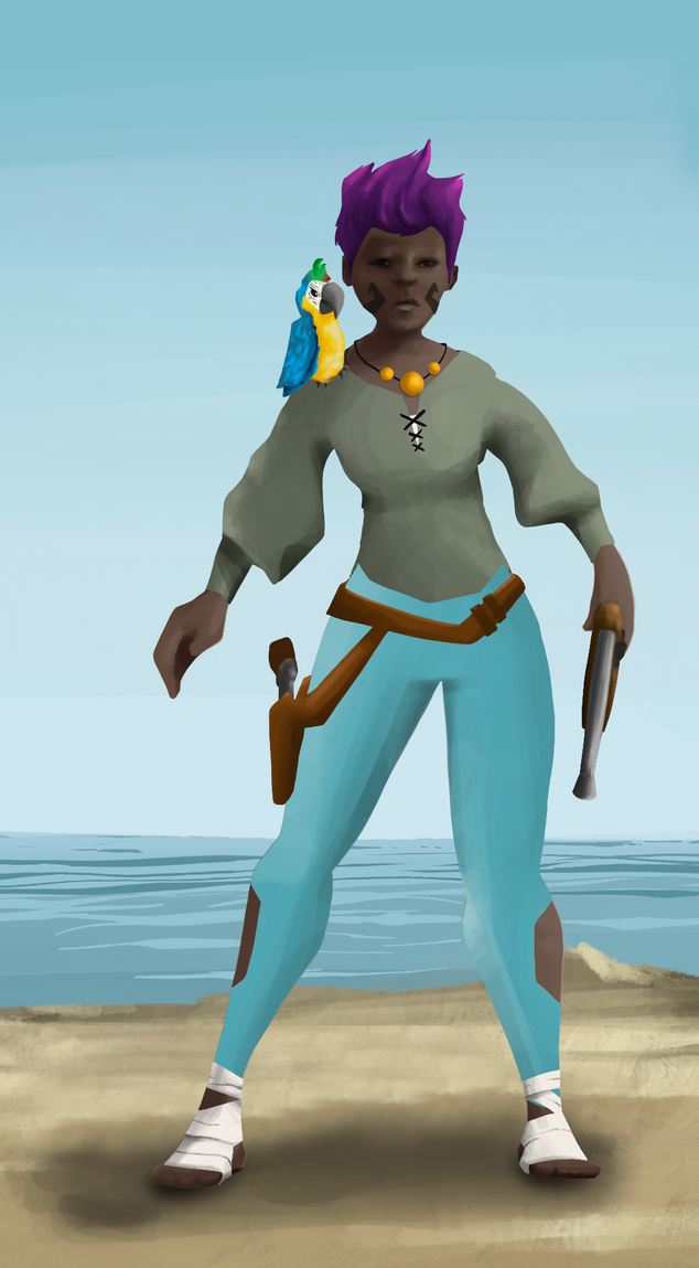 AlgoSeas Pirate #33806 NFT on Algorand