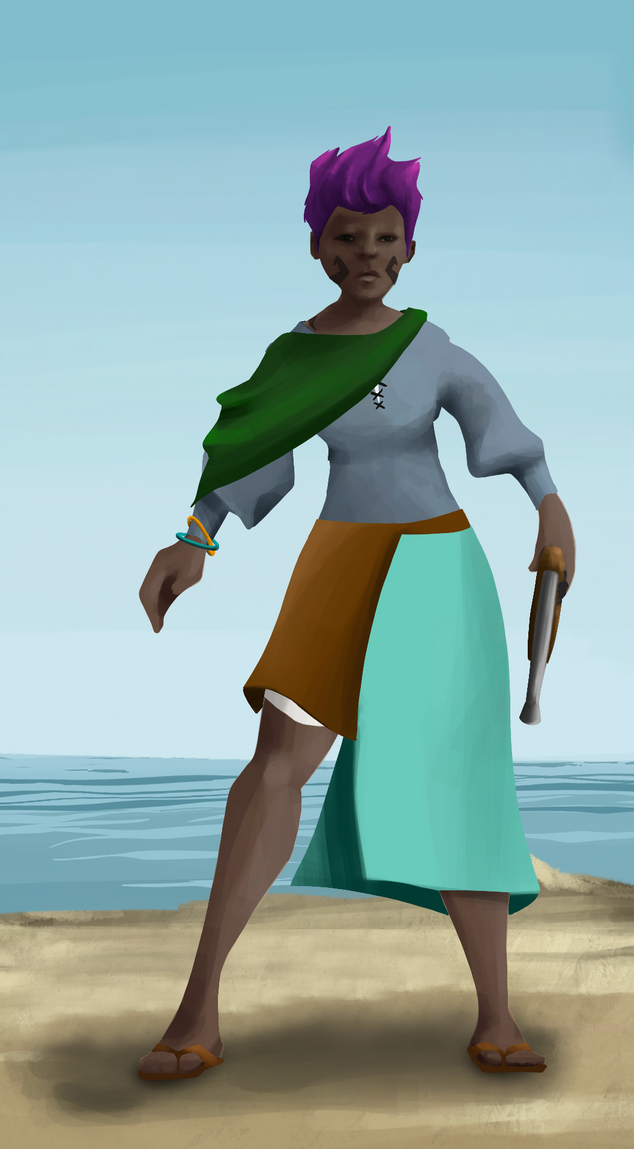 AlgoSeas Pirate #3381 NFT on Algorand