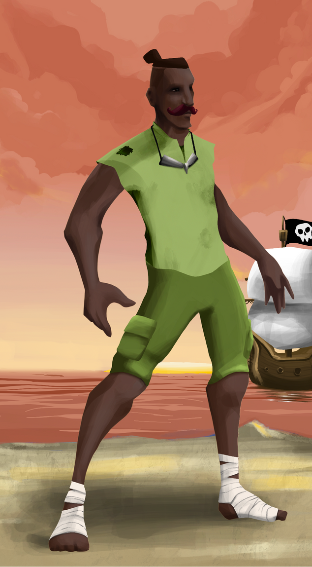 AlgoSeas Pirate #33815 NFT on Algorand