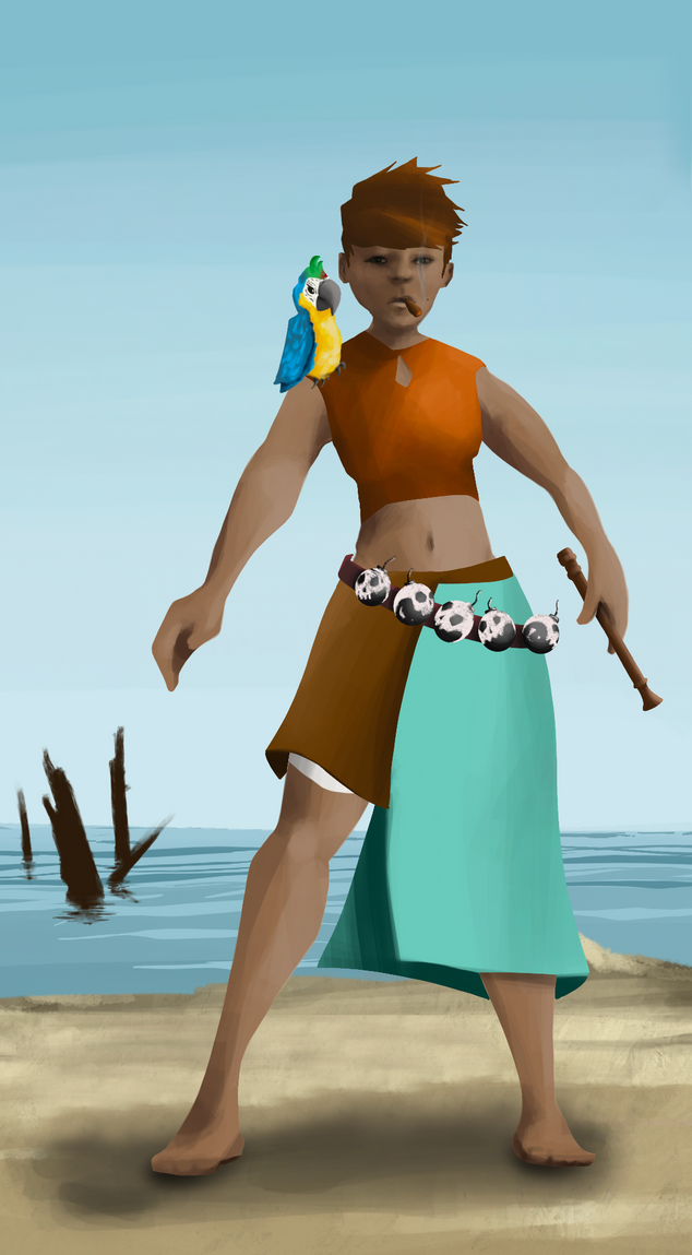 AlgoSeas Pirate #33826 NFT on Algorand