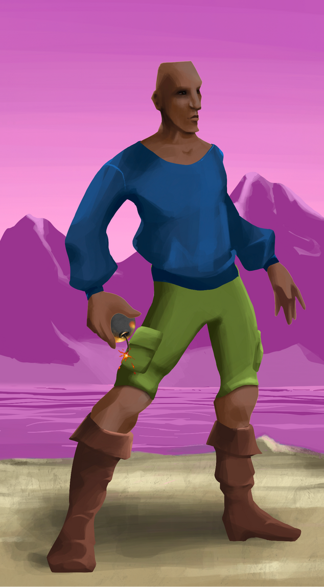 AlgoSeas Pirate #33851 NFT on Algorand