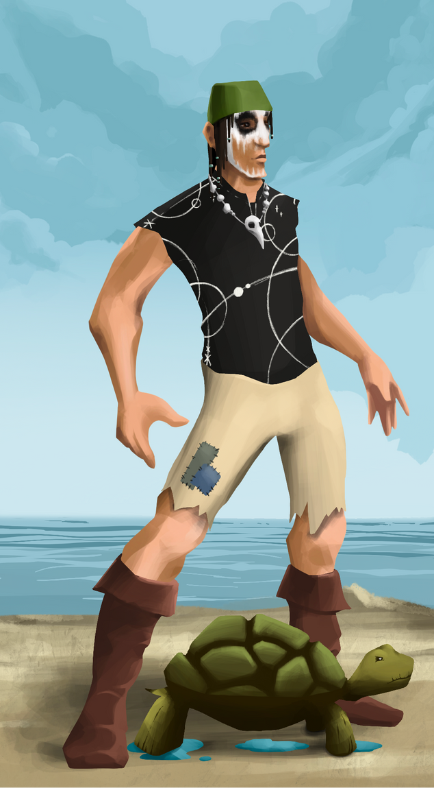 AlgoSeas Pirate #33853 NFT on Algorand