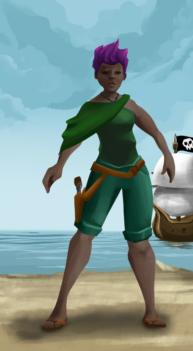 AlgoSeas Pirate #33856 NFT on Algorand