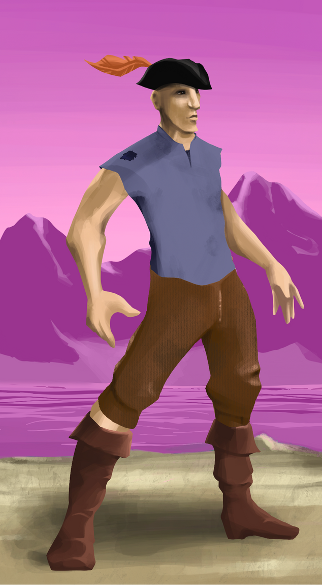 AlgoSeas Pirate #33870 NFT on Algorand