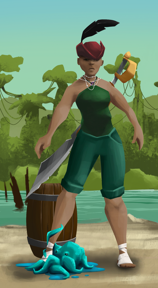 AlgoSeas Pirate #33888 NFT on Algorand