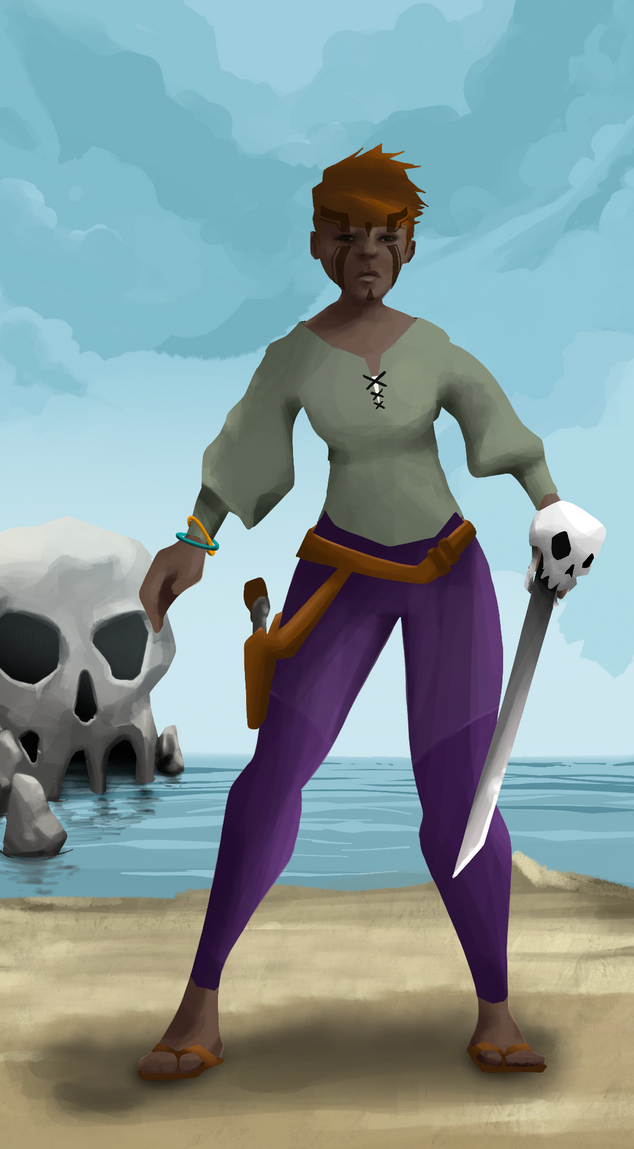 AlgoSeas Pirate #33891 NFT on Algorand