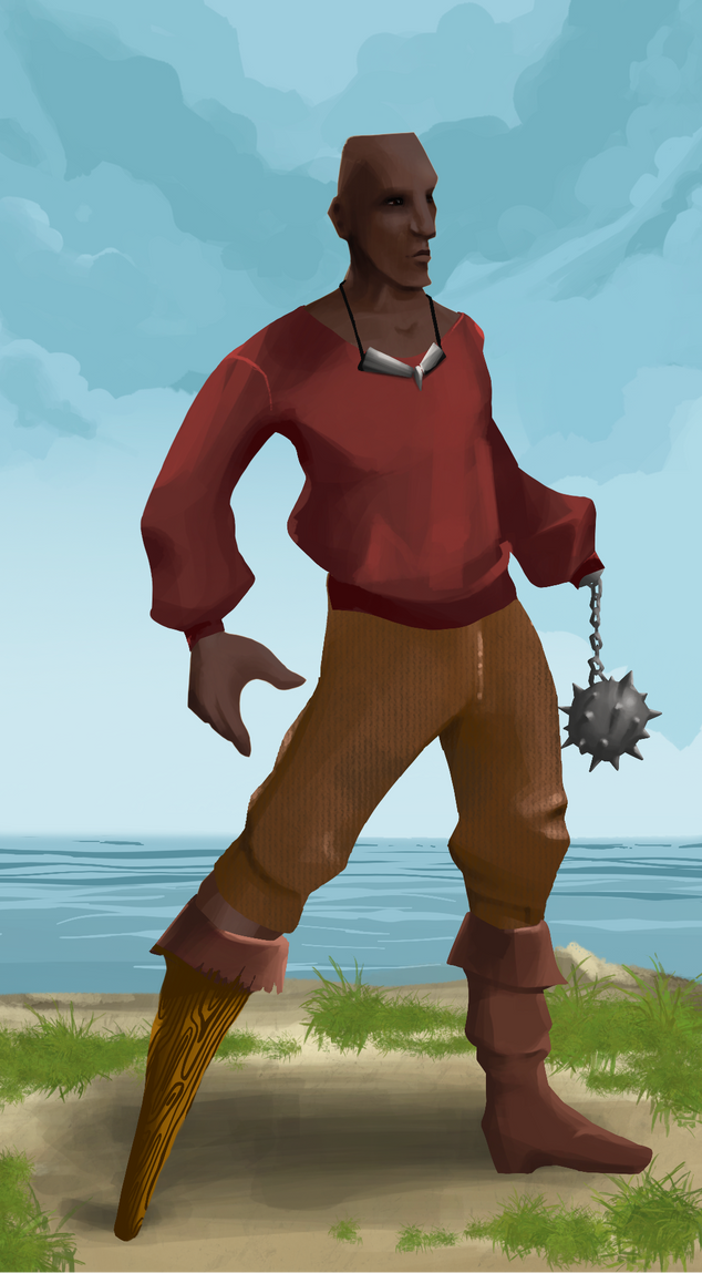 AlgoSeas Pirate #33893 NFT on Algorand