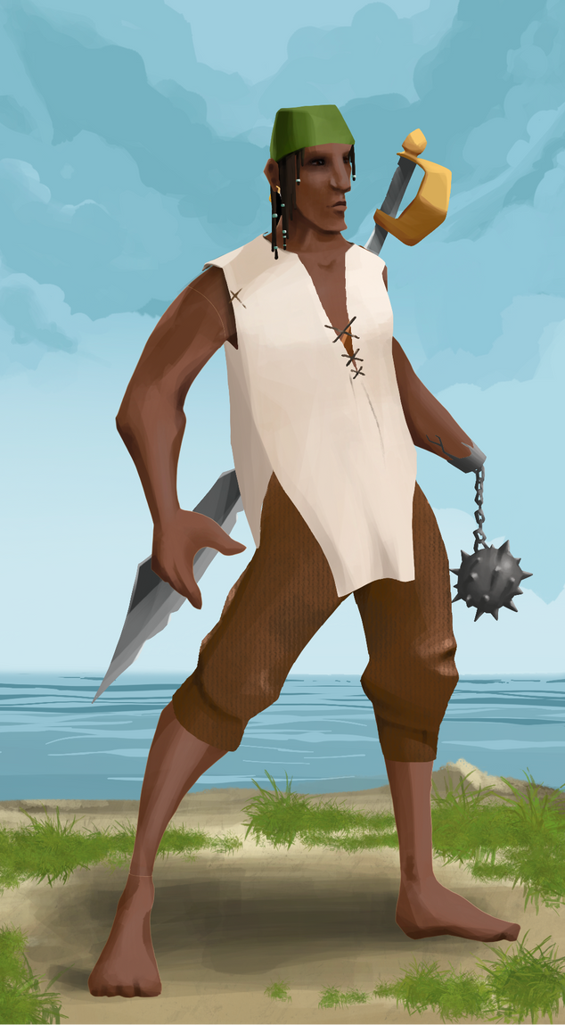 AlgoSeas Pirate #33900 NFT on Algorand