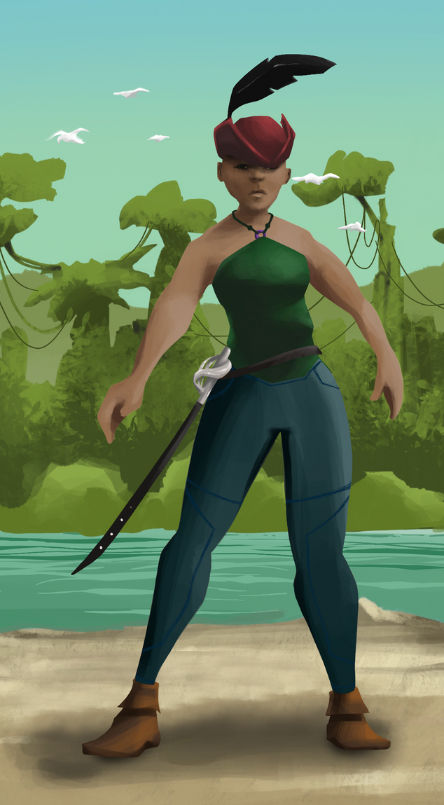 AlgoSeas Pirate #33901 NFT on Algorand