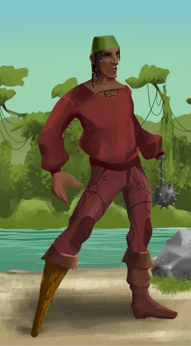 AlgoSeas Pirate #33905 NFT on Algorand