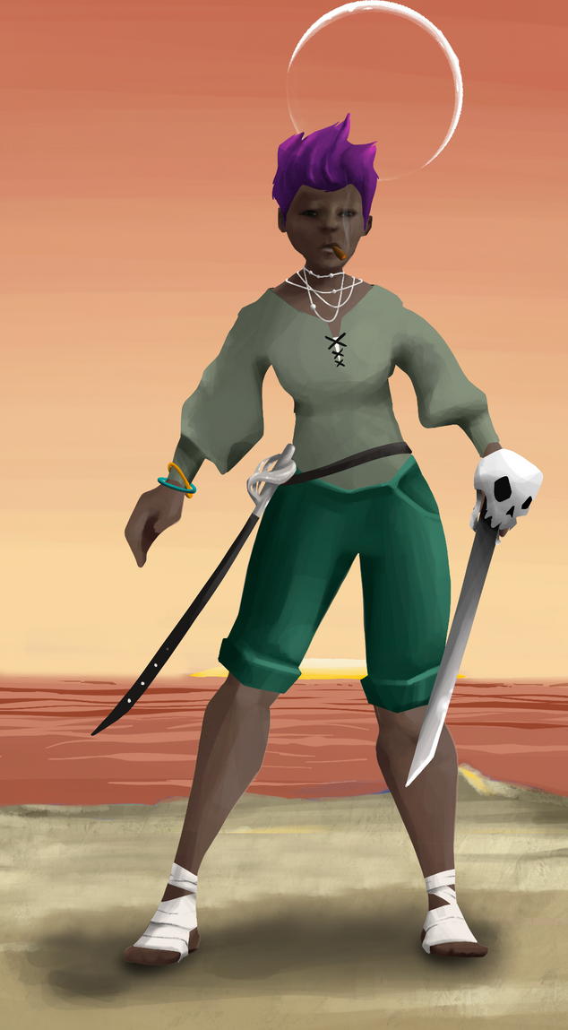 AlgoSeas Pirate #33908 NFT on Algorand