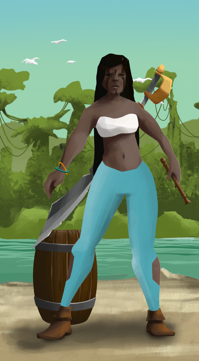 AlgoSeas Pirate #33918 NFT on Algorand