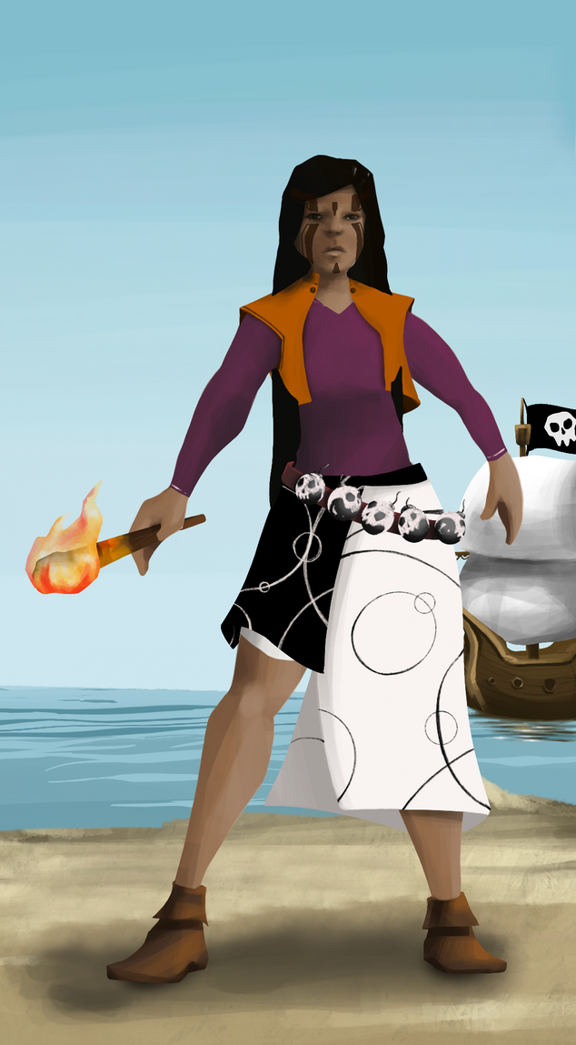 AlgoSeas Pirate #33937 NFT on Algorand