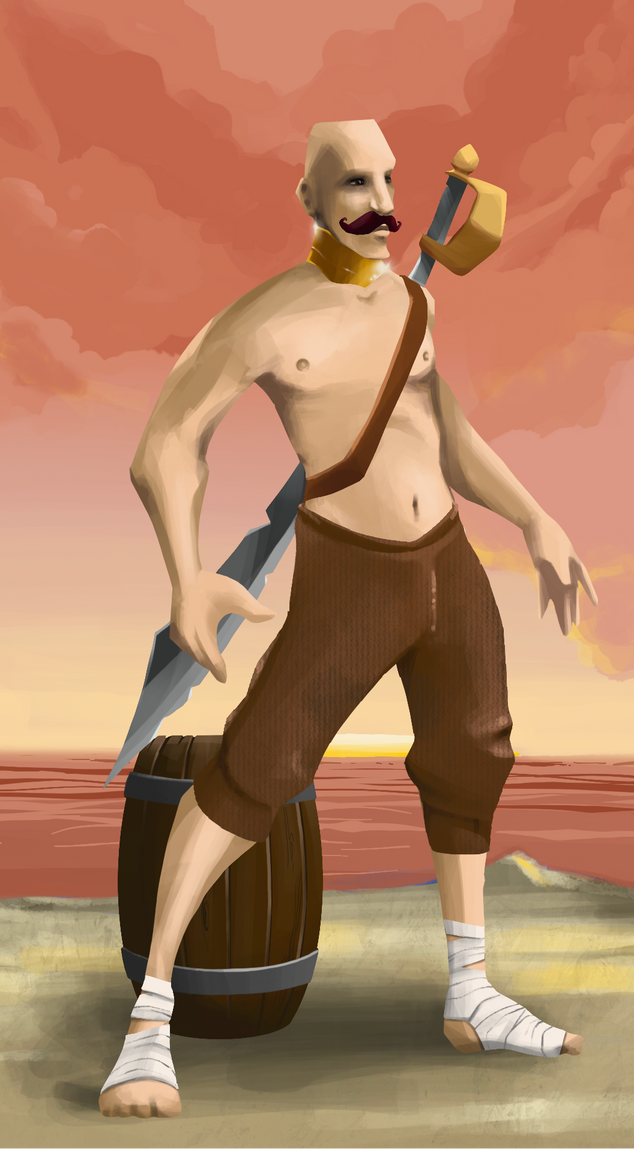 AlgoSeas Pirate #33949 NFT on Algorand