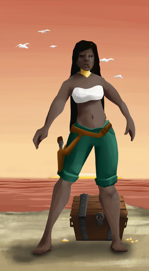 AlgoSeas Pirate #33950 NFT on Algorand