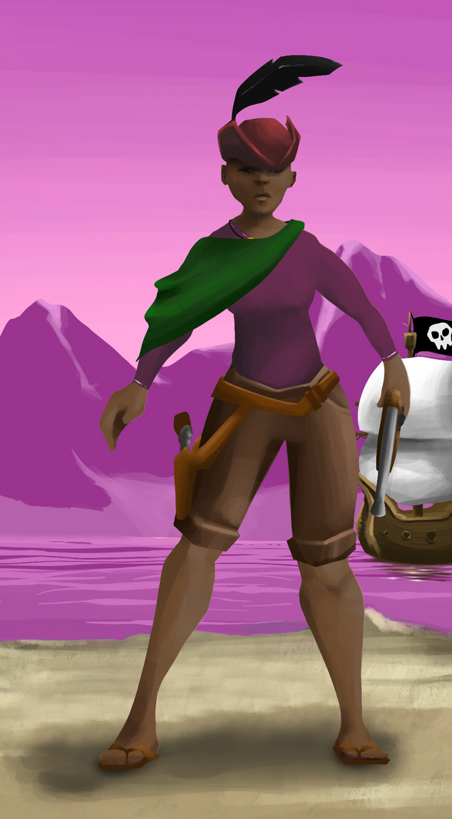 AlgoSeas Pirate #33952 NFT on Algorand