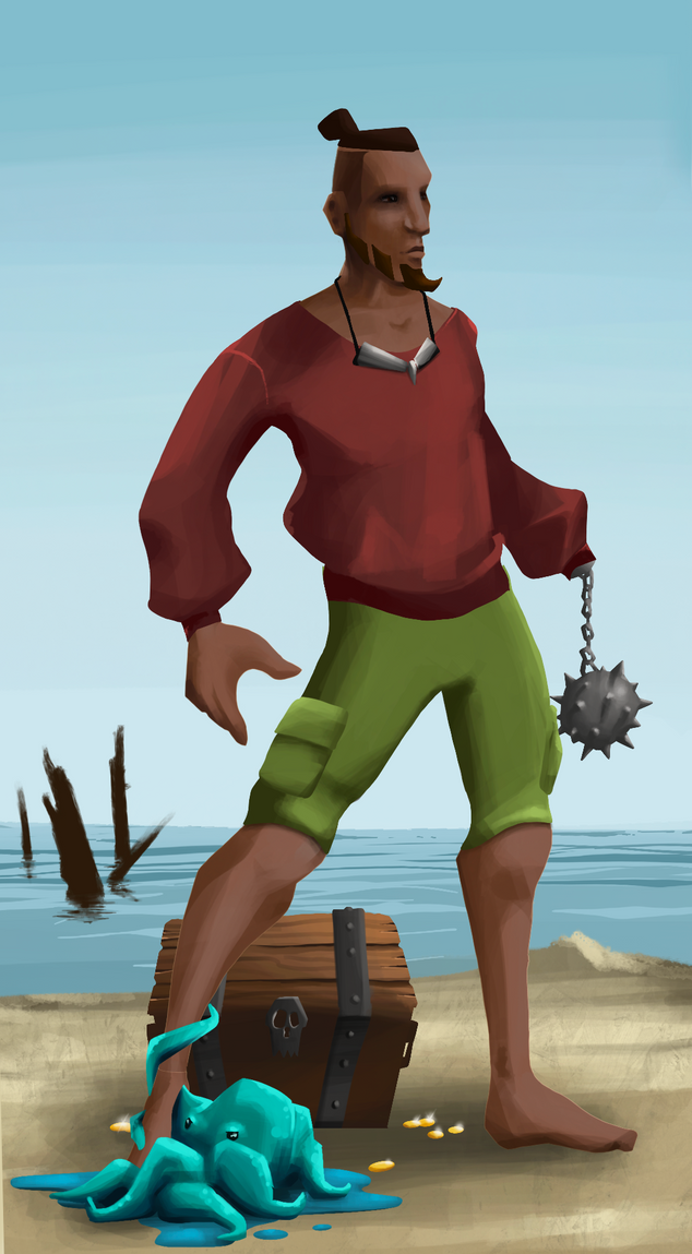 AlgoSeas Pirate #33956 NFT on Algorand