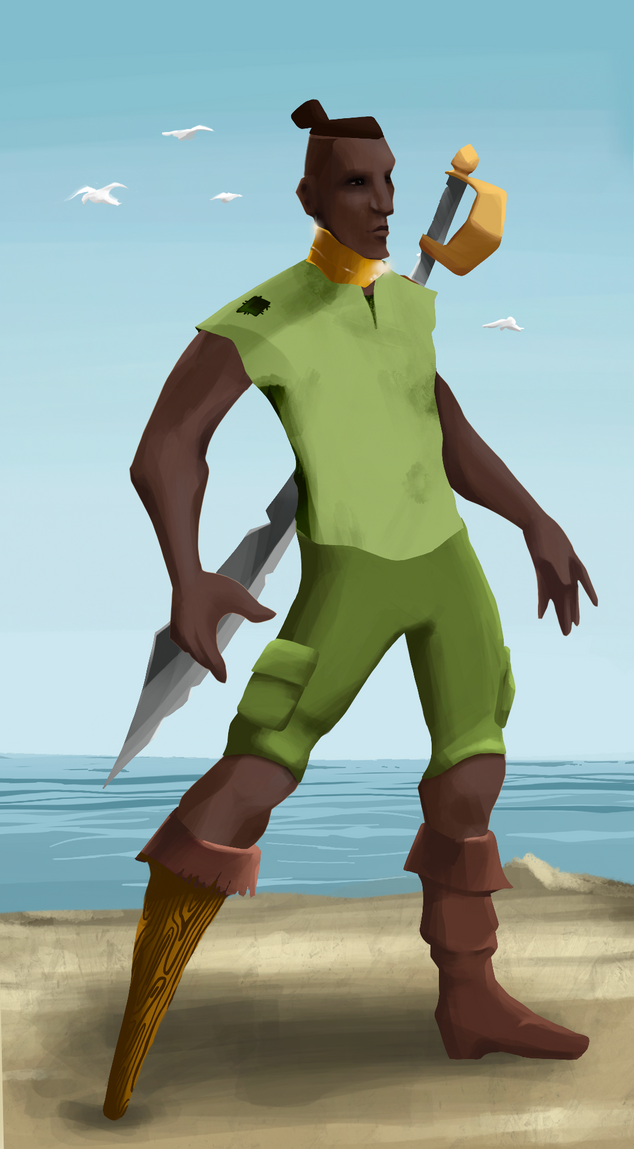 AlgoSeas Pirate #3396 NFT on Algorand