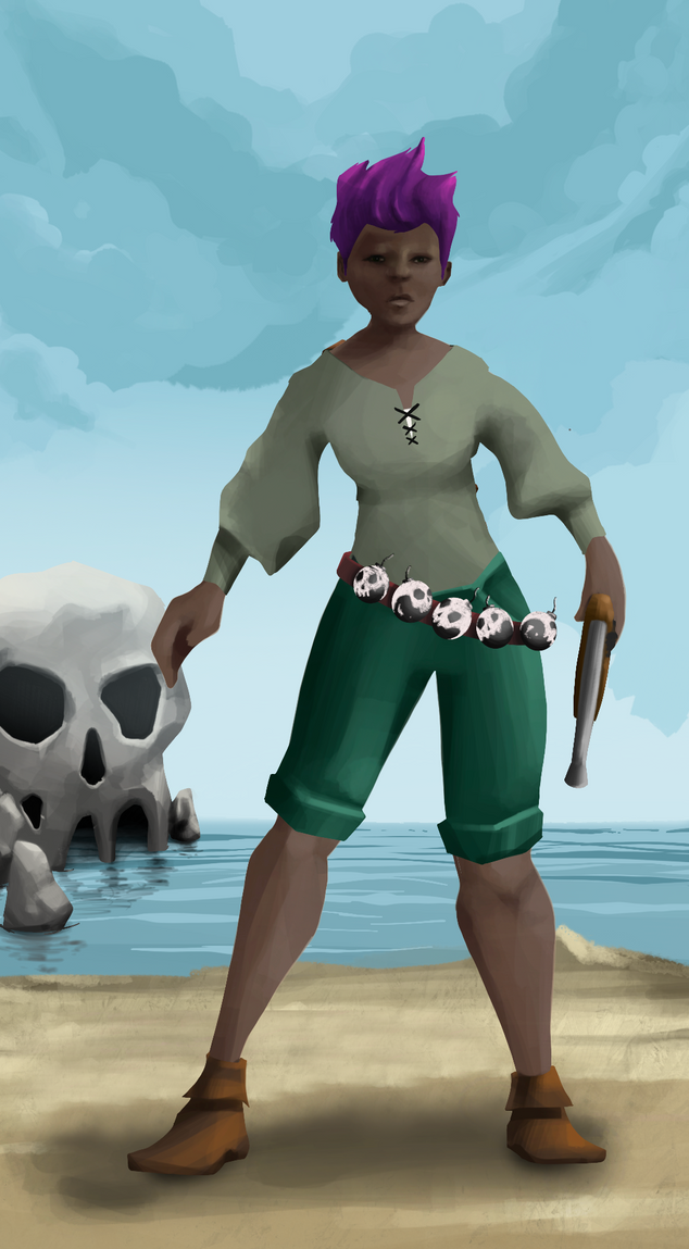 AlgoSeas Pirate #33961 NFT on Algorand