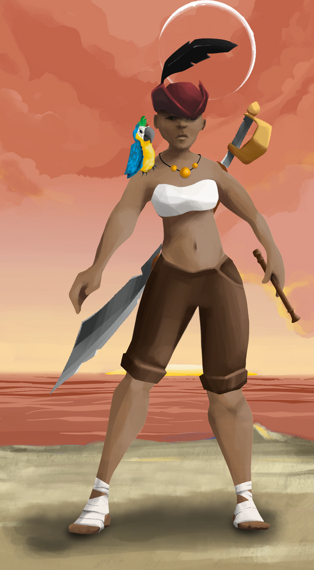 AlgoSeas Pirate #33964 NFT on Algorand