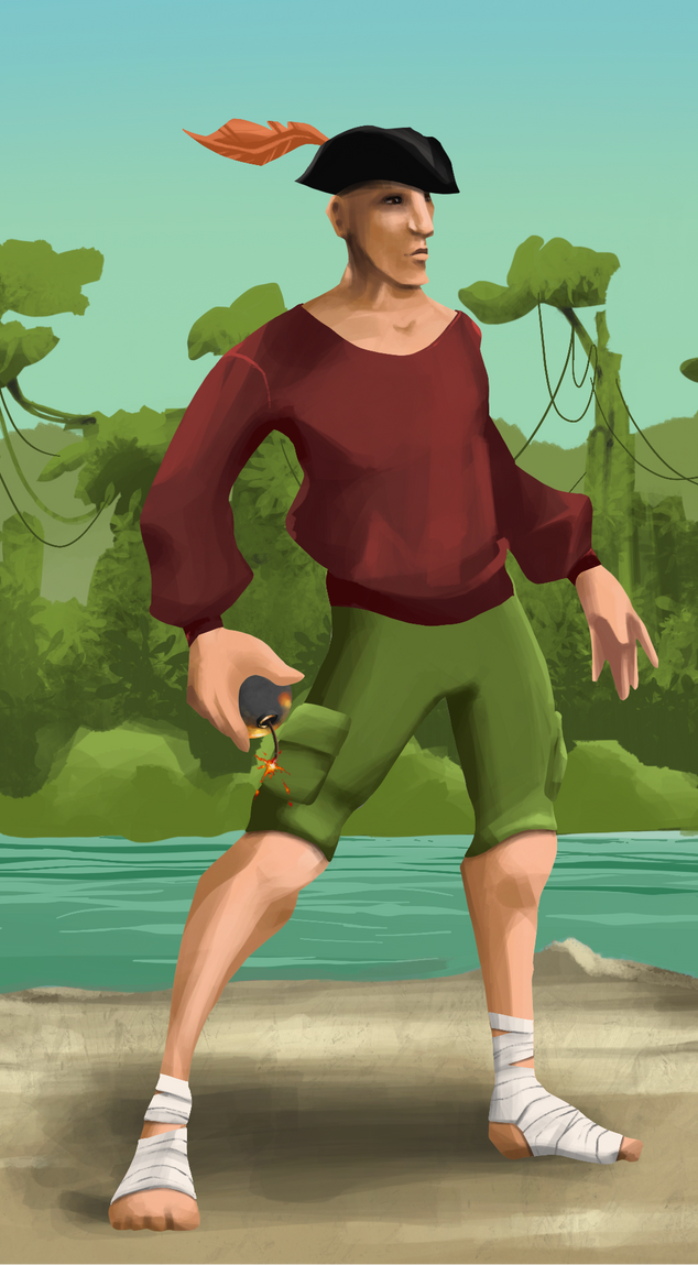 AlgoSeas Pirate #33965 NFT on Algorand