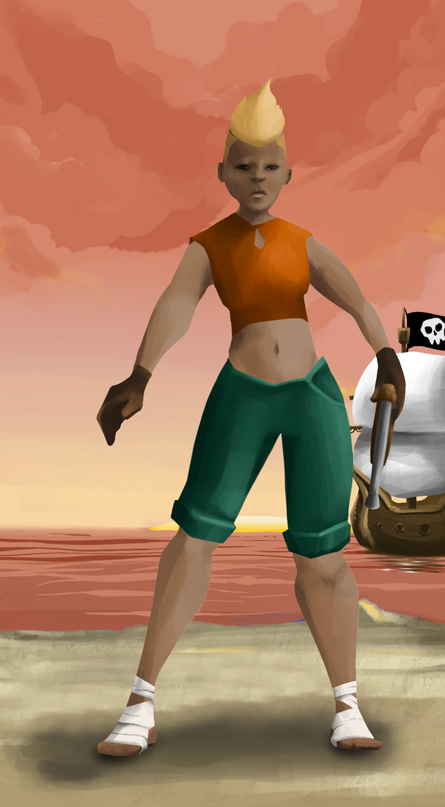 AlgoSeas Pirate #33996 NFT on Algorand